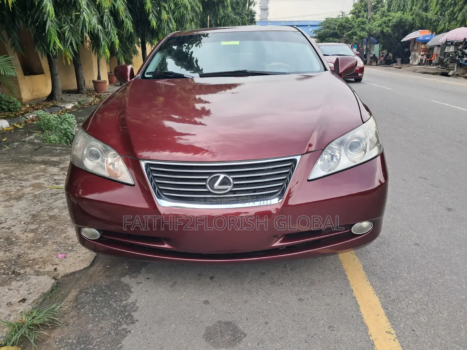 Lexus ES 350 2007 Red