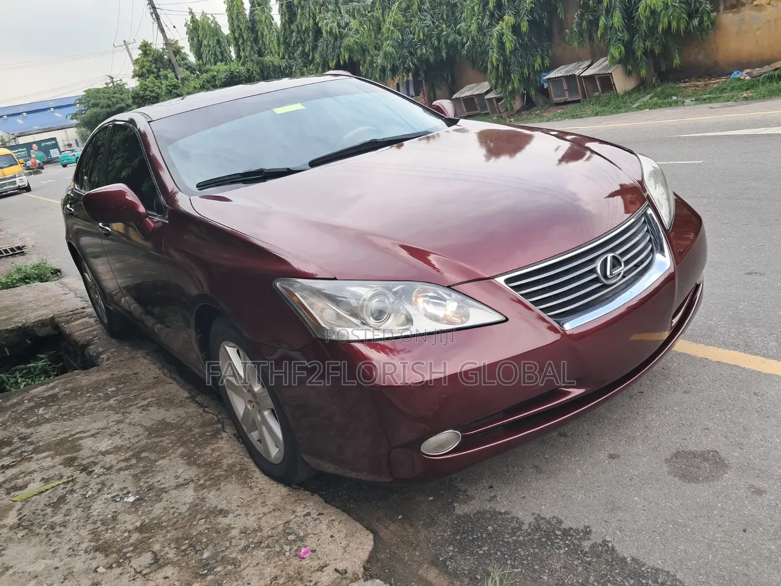 Lexus ES 350 2007 Red