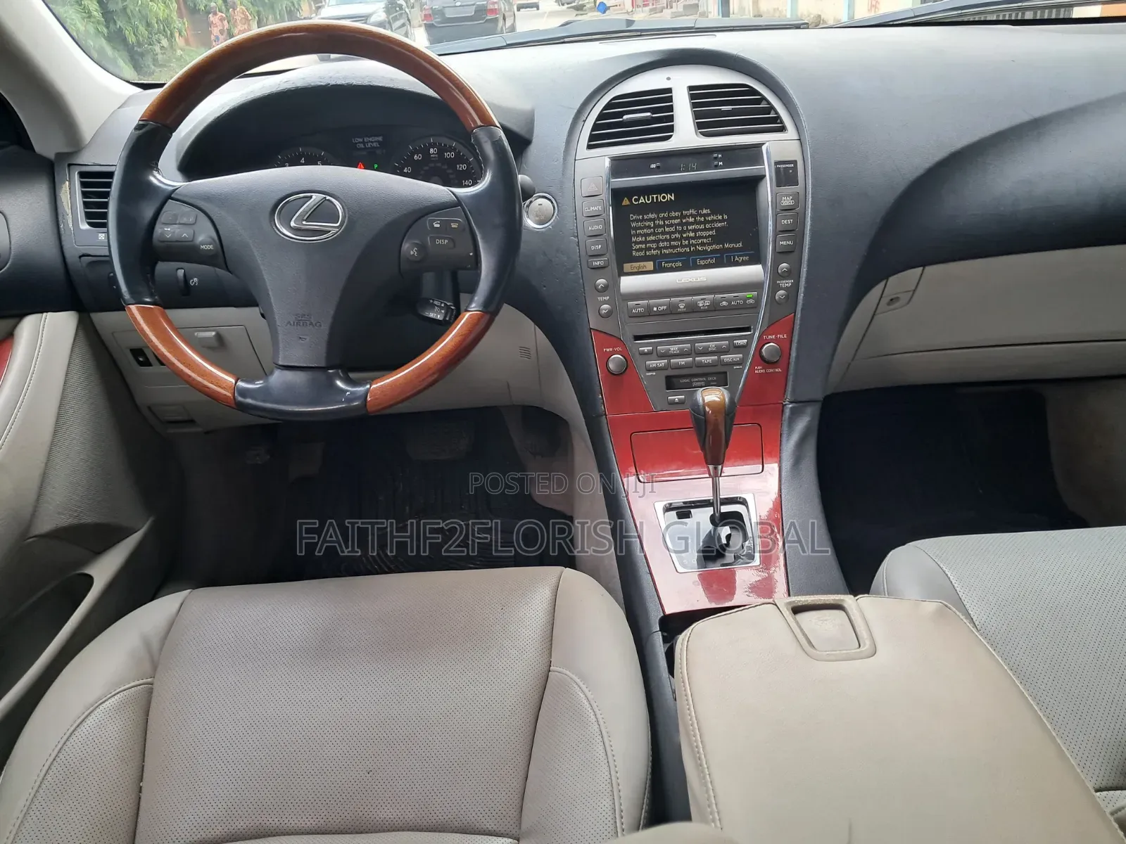 Lexus ES 350 2007 Red