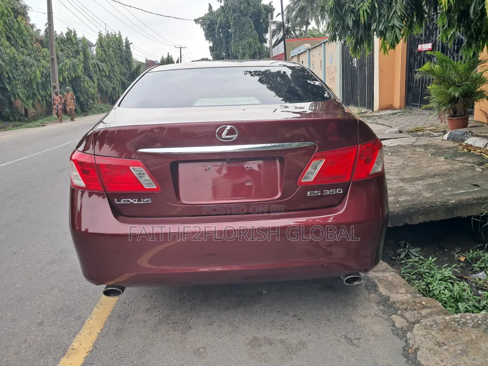 Lexus ES 350 2007 Red