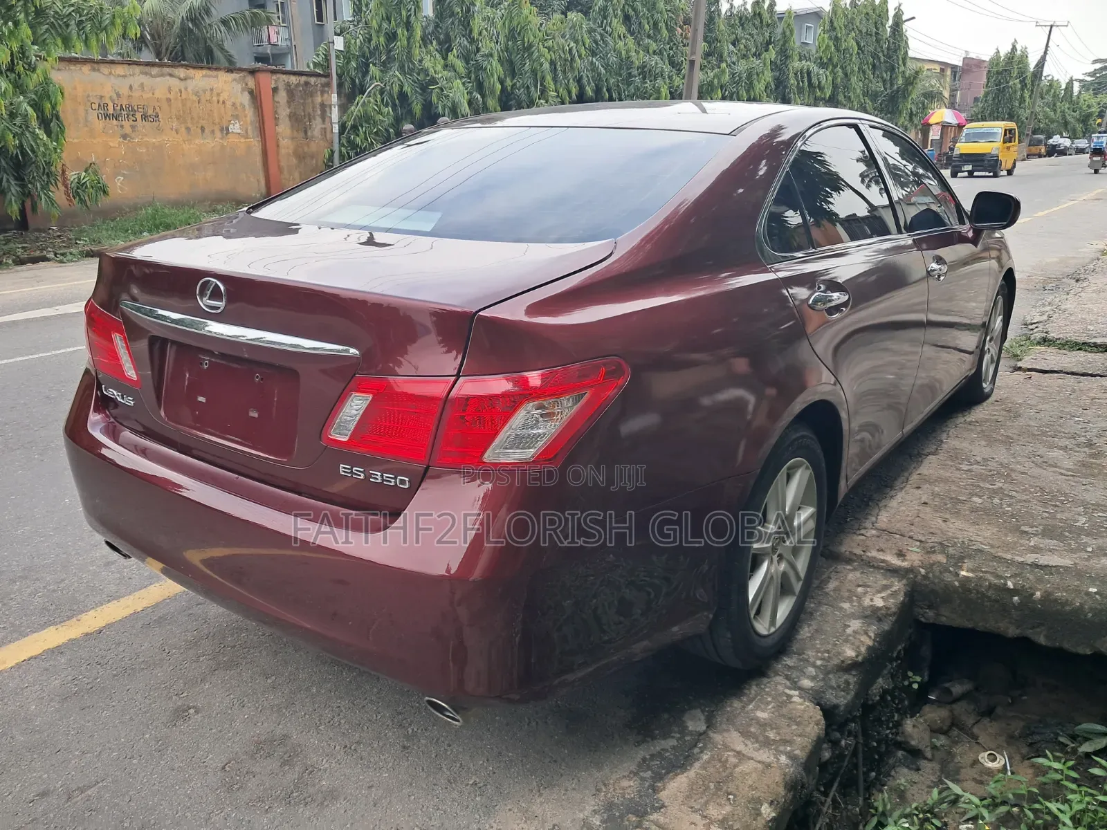 Lexus ES 350 2007 Red