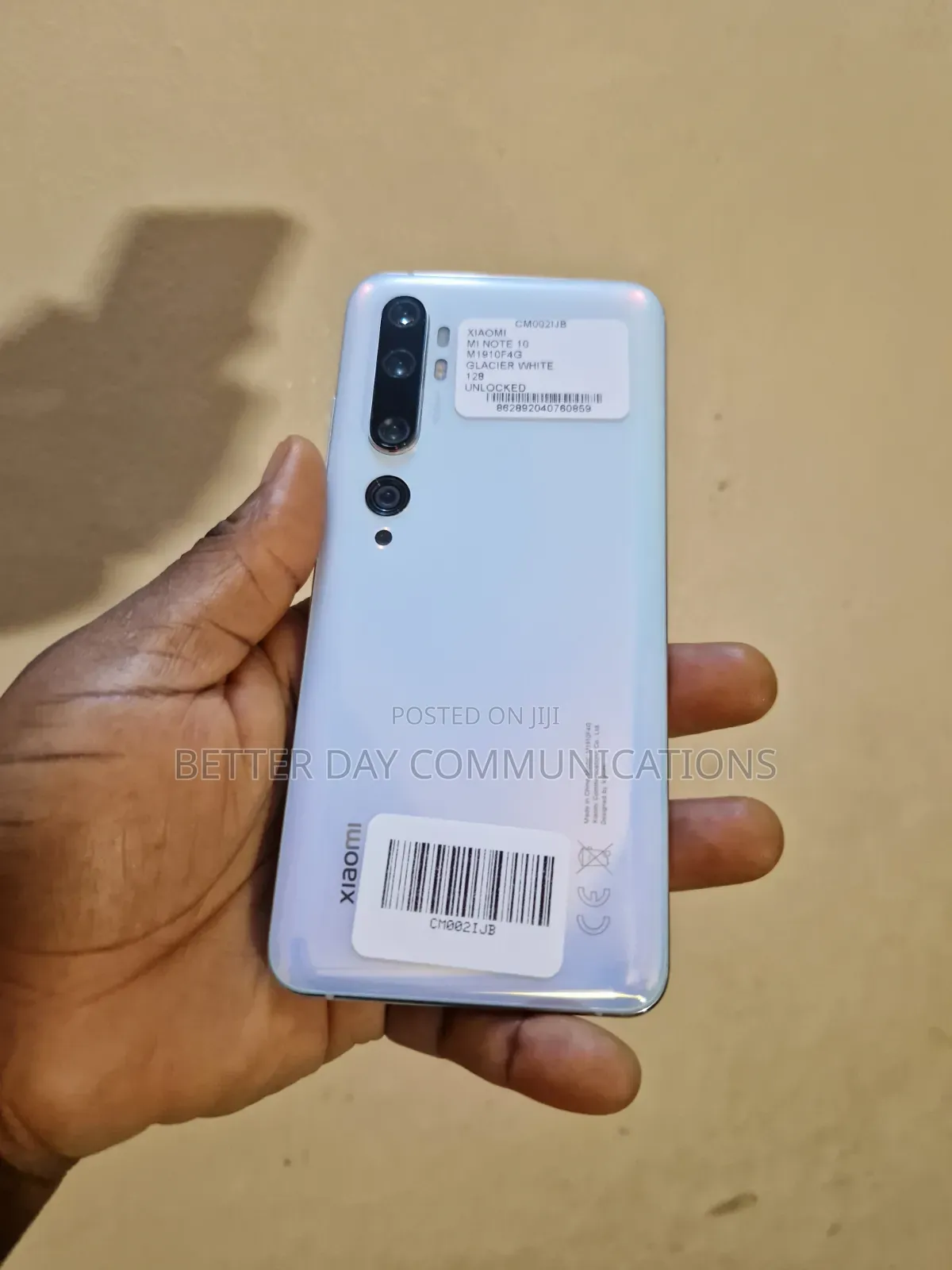 Xiaomi Mi Note 10 128 GB White