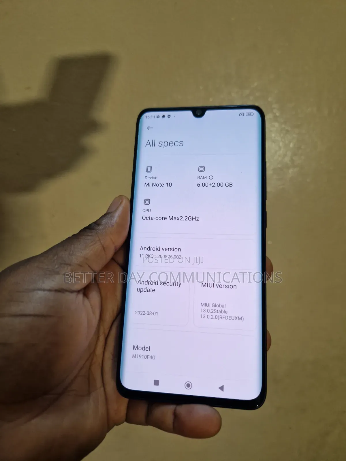 Xiaomi Mi Note 10 128 GB White