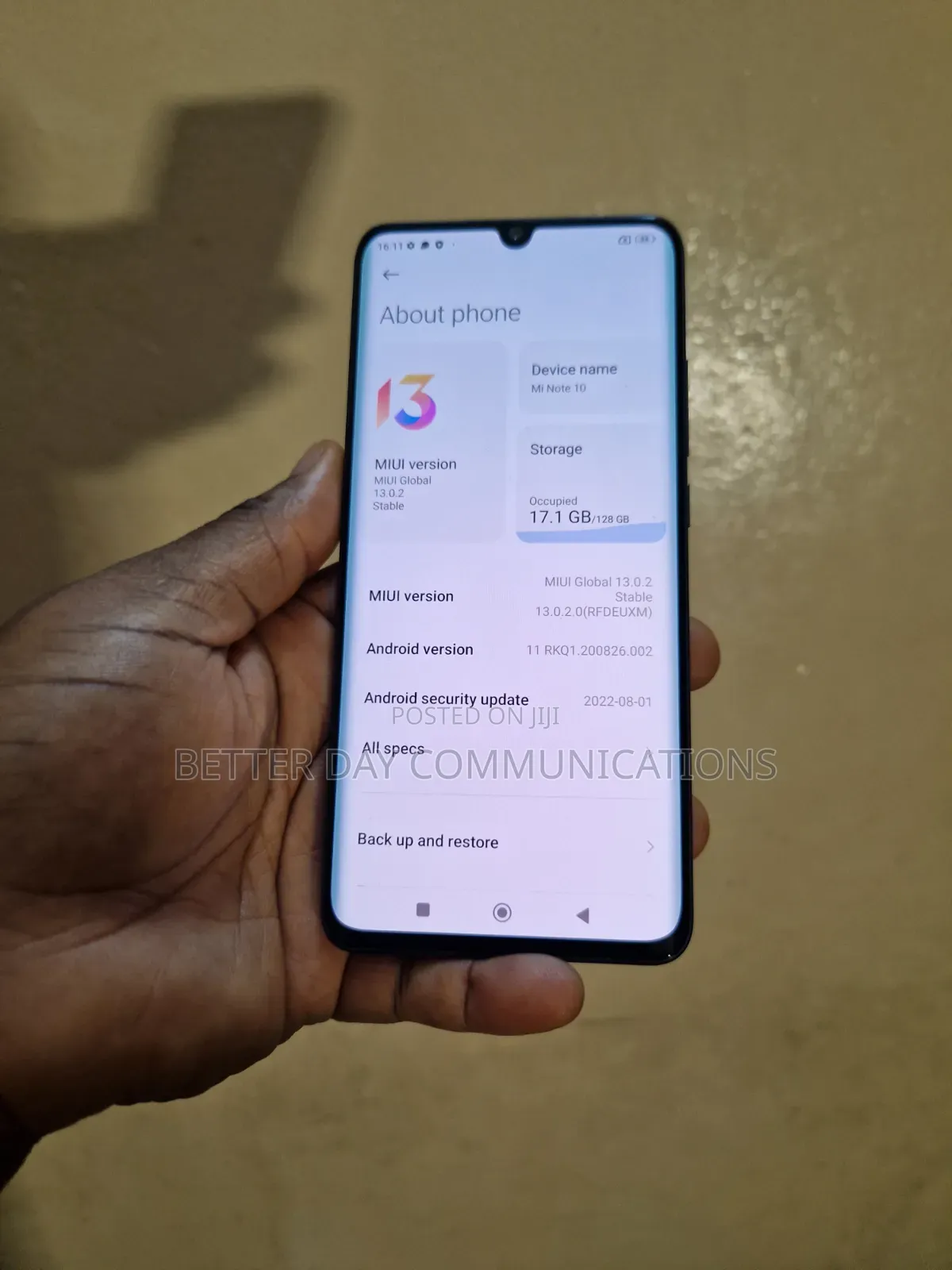 Xiaomi Mi Note 10 128 GB White