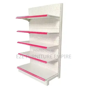 Single Face Quality Super Market Display Steel Rack