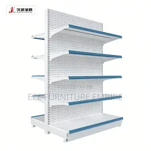 Double Face Quality Super Market Display Rack