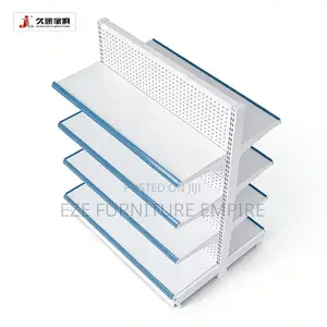 Double Face Quality Super Market Display Rack
