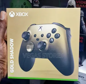 Xbox Series S Gold Shadow Controller