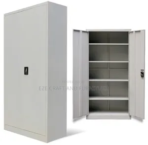 Multipurpose 2 Swing Doors Storage Cabinet
