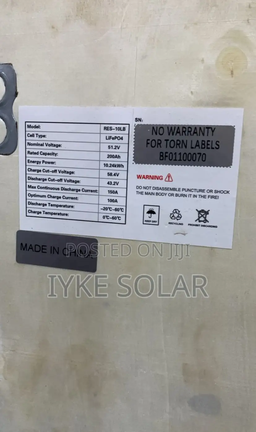 10kwh Hype Lithium Battery