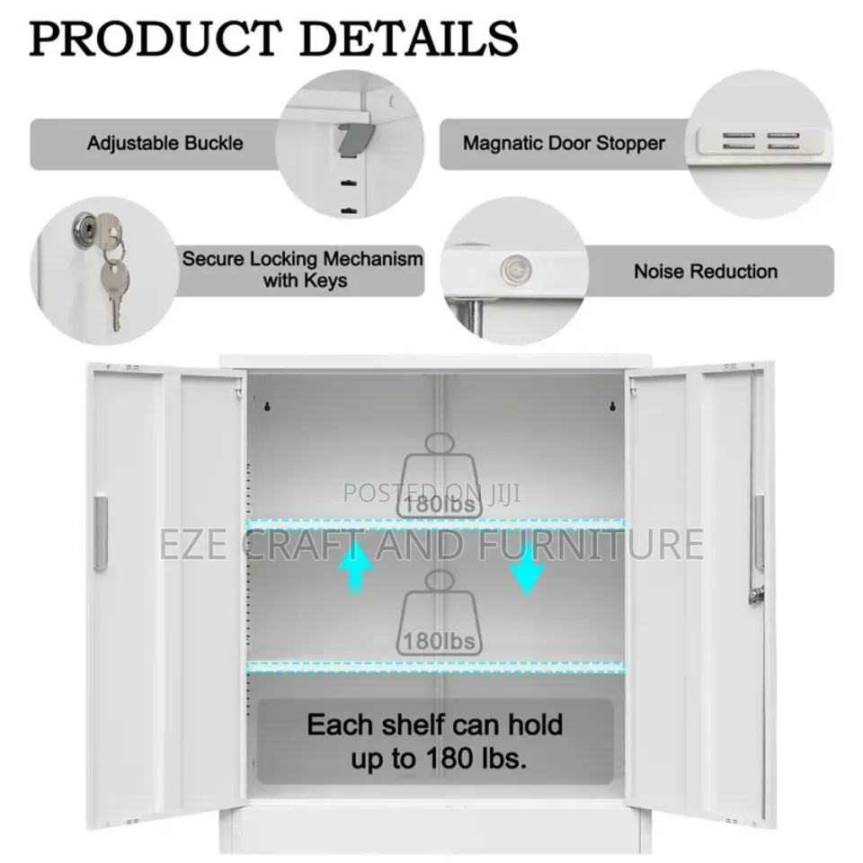 Multipurpose Medium Height Storage Cabinet