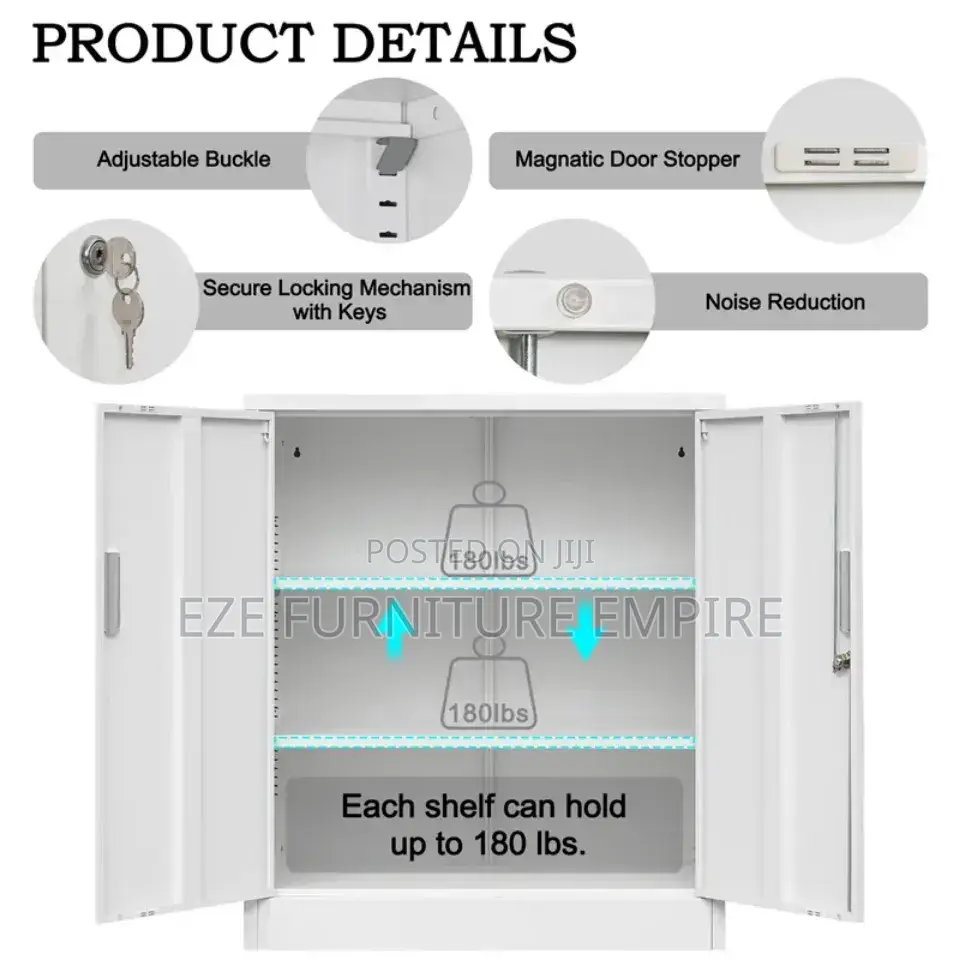 Multipurpose Medium Height Storage Cabinet