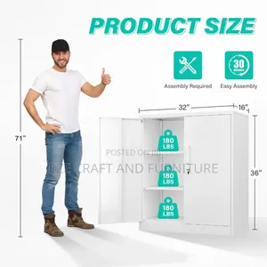Multipurpose Medium Height Storage Cabinet