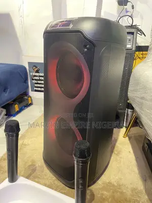Rent A Pro Extra Bass Pa System Speaker Wireless Two Mics_ Hall Events