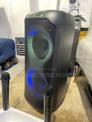 Rent A Pro Extra Bass Pa System Speaker Wireless Two Mics_ Hall Events