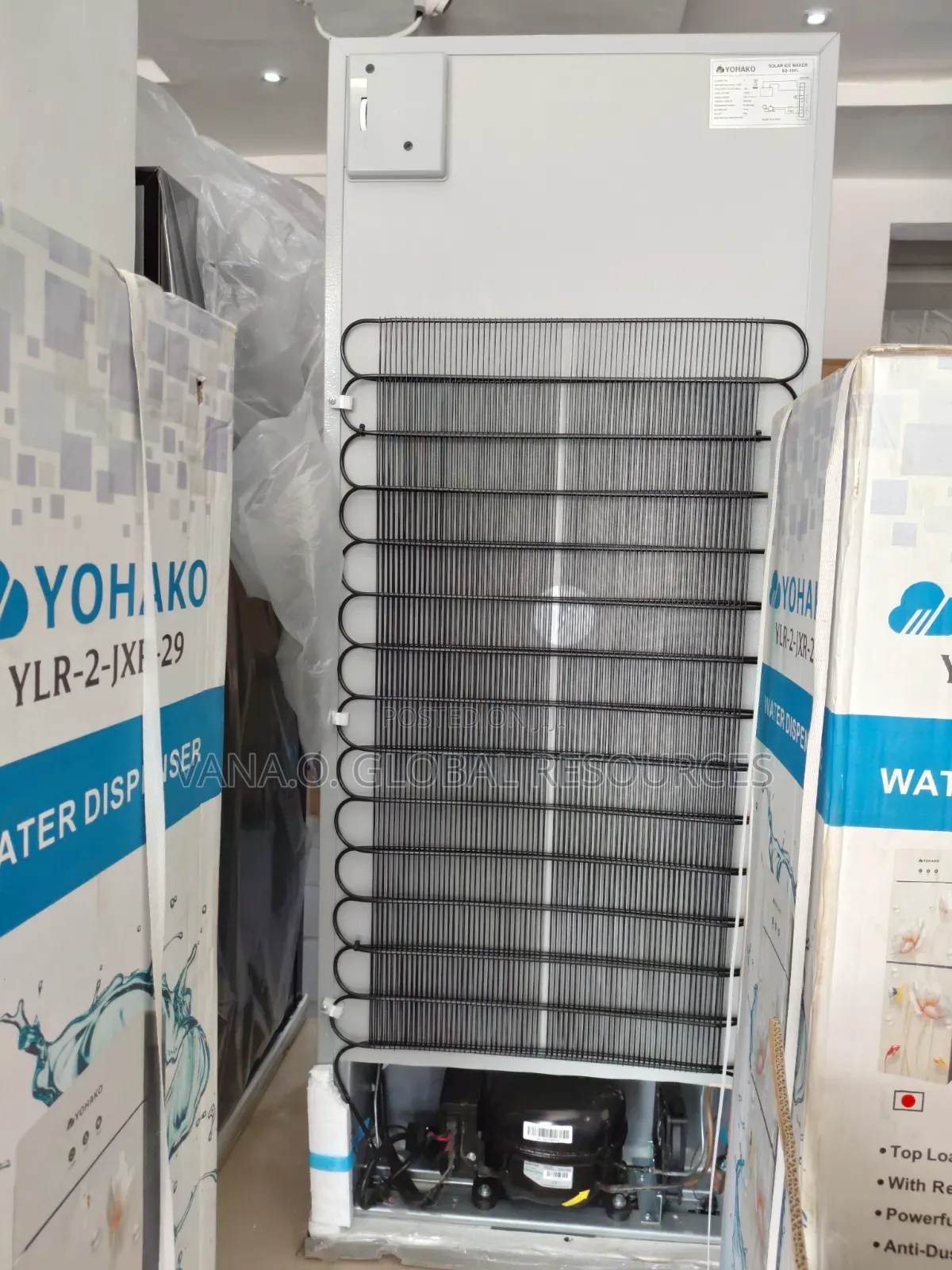 Solar Inverter Standing Freezer/Ice Block Maker
