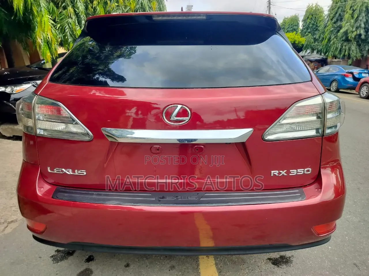 Lexus RX 350 AWD 2012 Red