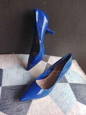 Blue Heels Cover Shoes