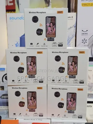 Sx21 Wireless Content Microphone With Hifi Audio and Anc