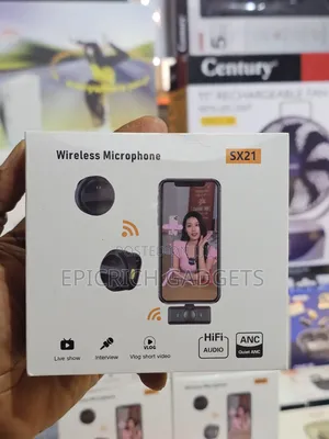 Sx21 Wireless Content Microphone With Hifi Audio and Anc