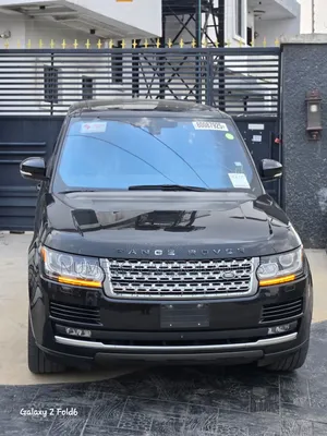 Land Rover Range Rover Vogue 2016 Black