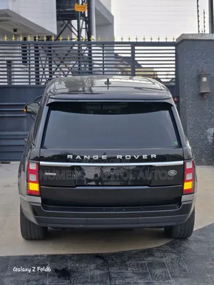Land Rover Range Rover Vogue 2016 Black
