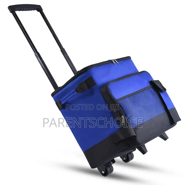 Rolling Cooler 35l Collapsible Portable Soft Cooler Bag