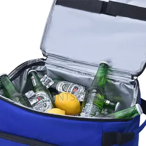 Rolling Cooler 35l Collapsible Portable Soft Cooler Bag