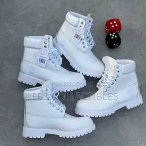 Original Quality White Timberland Boots