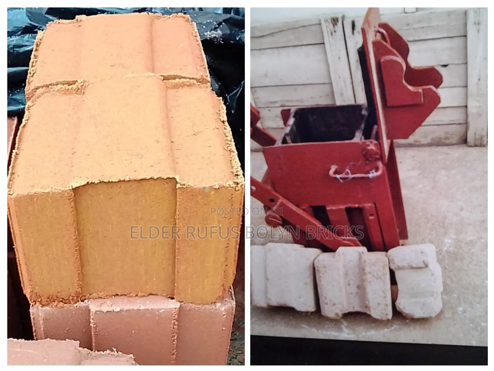 9” Hydraform Interlocking Brick Press Machine-Dry Stacked