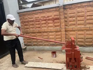 9” LEGO Interlocking Brick Press – Manual Brick Making Machine