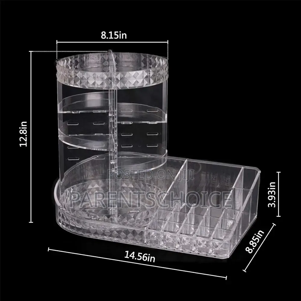 Makeup Organizer Plastic Box
