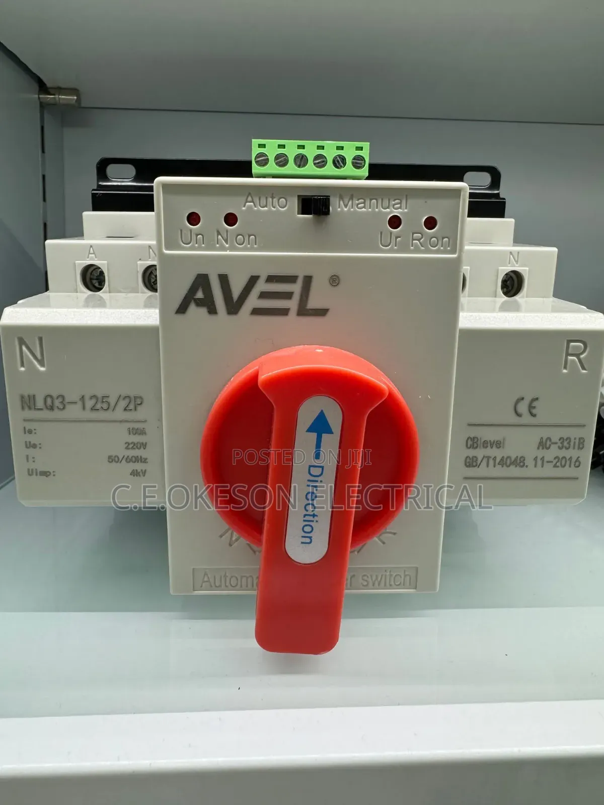 63-100ah Avel Automatic Changeover Switch