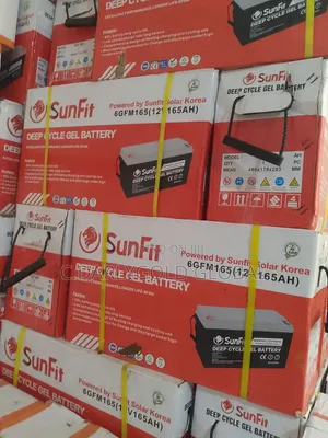 Sunfit 165amps Dry Gel Battery