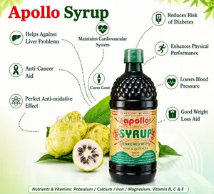 Apollo Noni Syrup for Health and Vitality