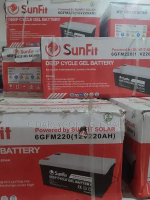 Sunfit 220ah Dry Gel Battery