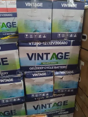 Vintage 200ah Dry Gel Battery