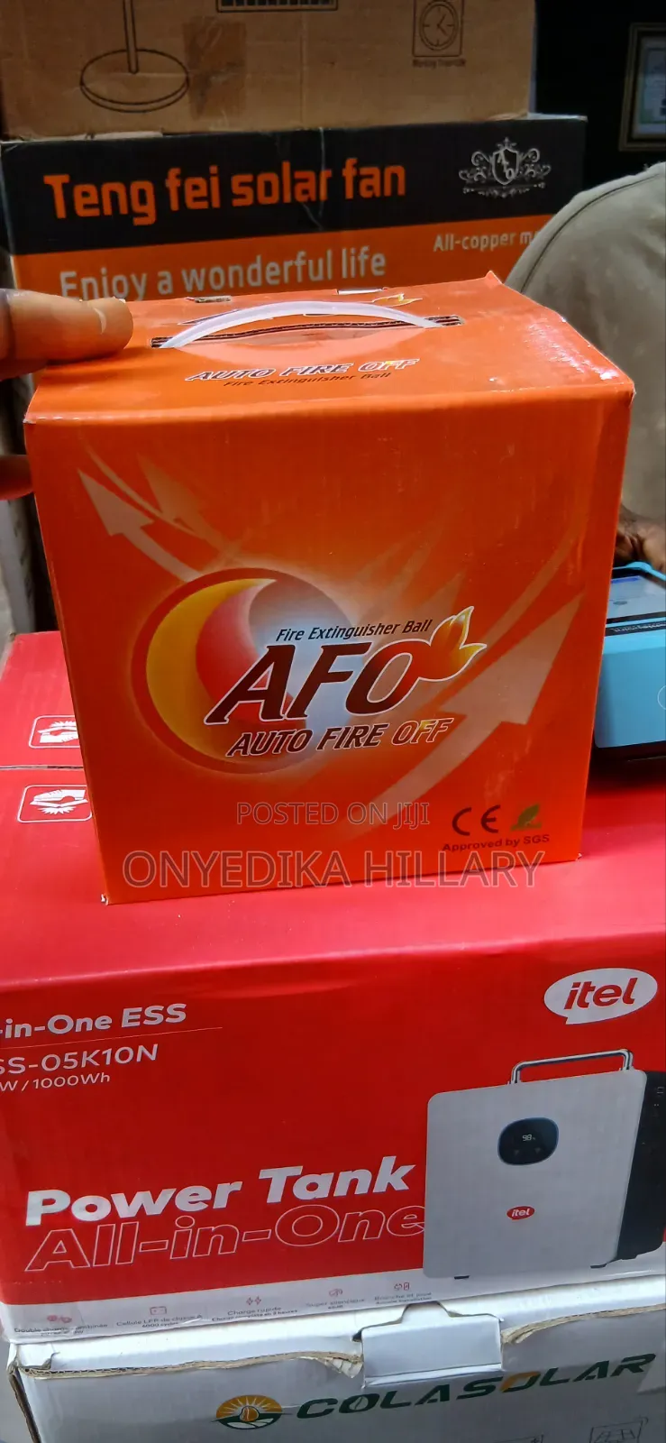 Fire Extinguisher Ball