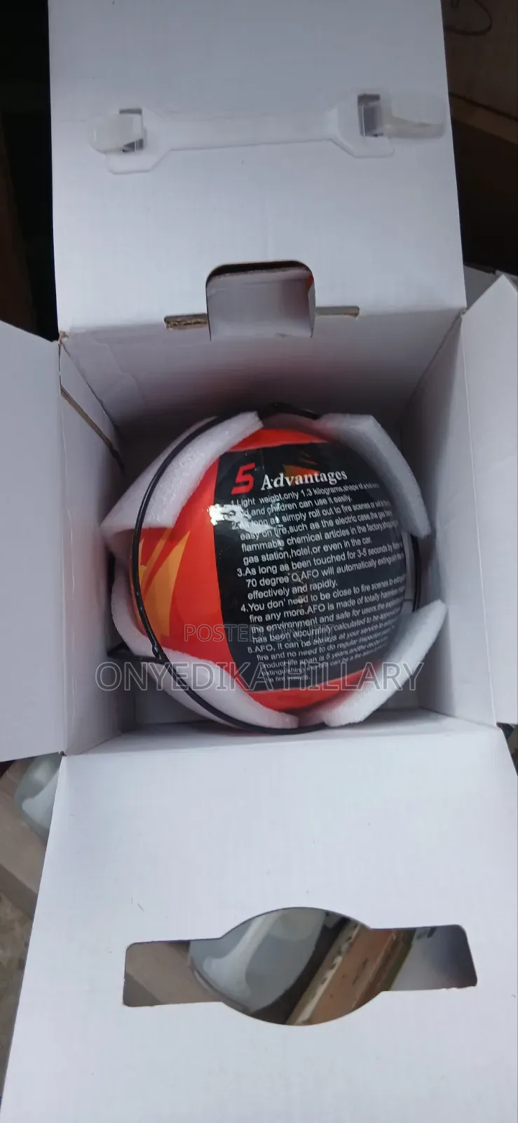Fire Extinguisher Ball