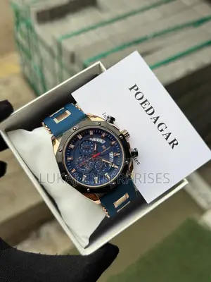 Poedagar Rubber Chronograph