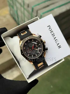 Poedagar Rubber Chronograph
