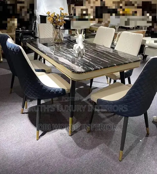 Luxurious Marble Dining Set