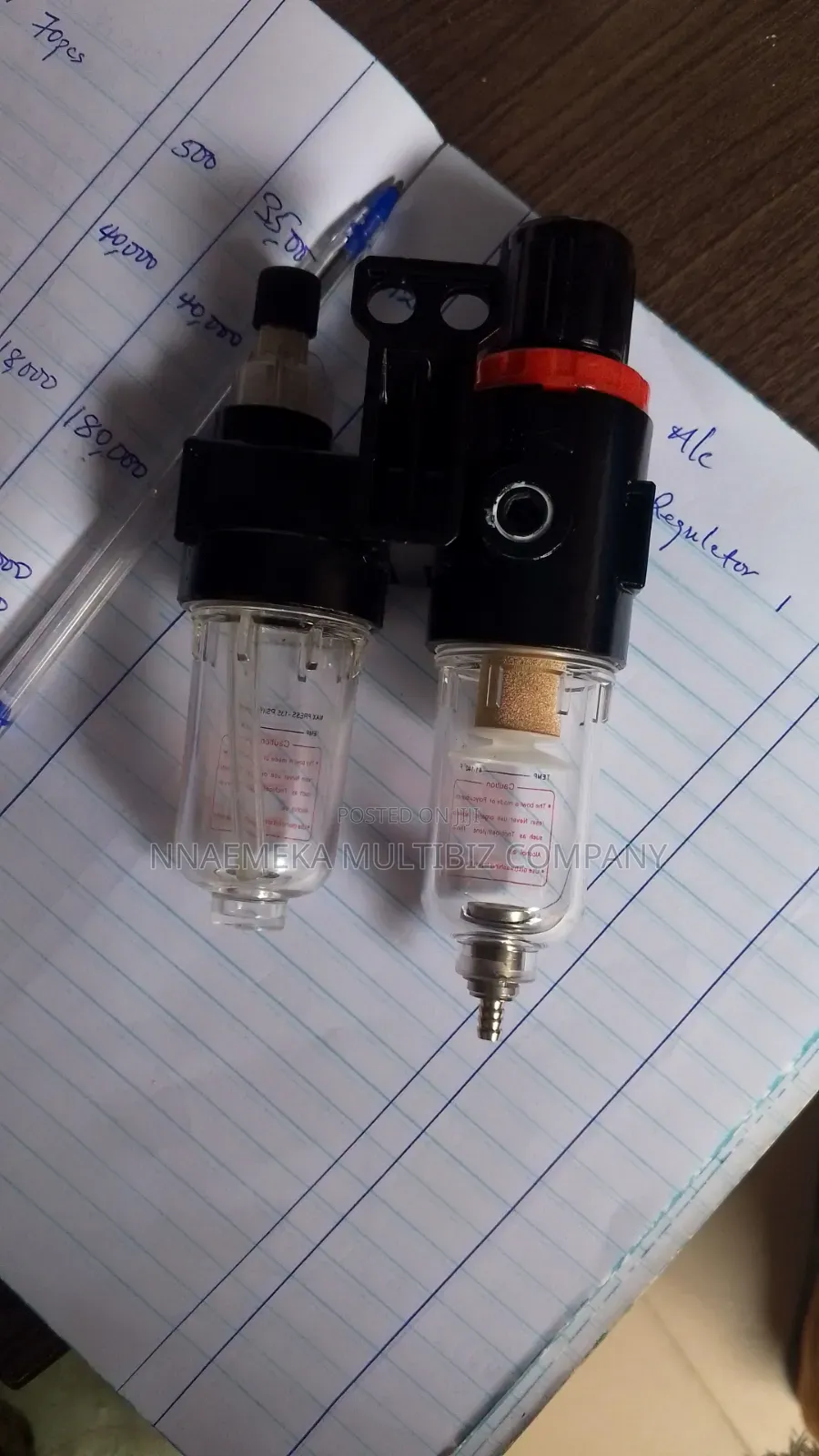 Double Filter Regulator Available