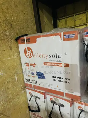 12v 250ah Delicity Solar Tubular Battery