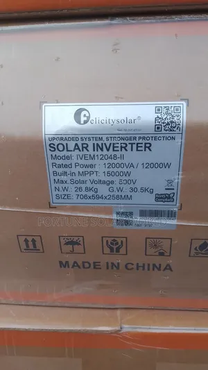 12kva 48votts Ivem Felicity Solar Inverter