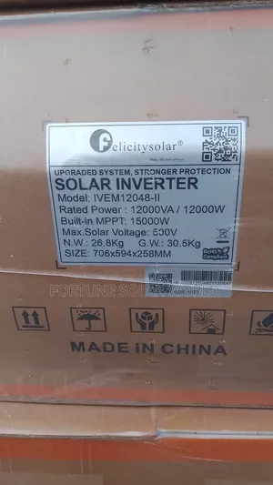 12kva 48votts Ivem Felicity Solar Inverter