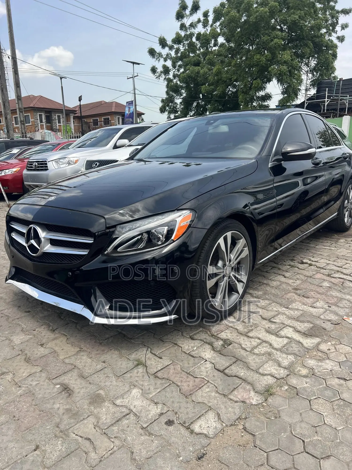 Mercedes-Benz C300 2015 Black