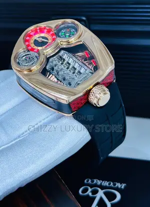 Jacob and Co Quality Luxury Automatic Engine Wristwatch