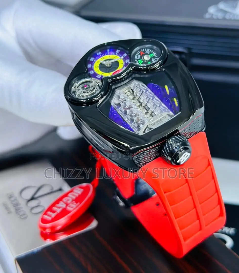 Jacob and Co Quality Luxury Automatic Engine Wristwatch