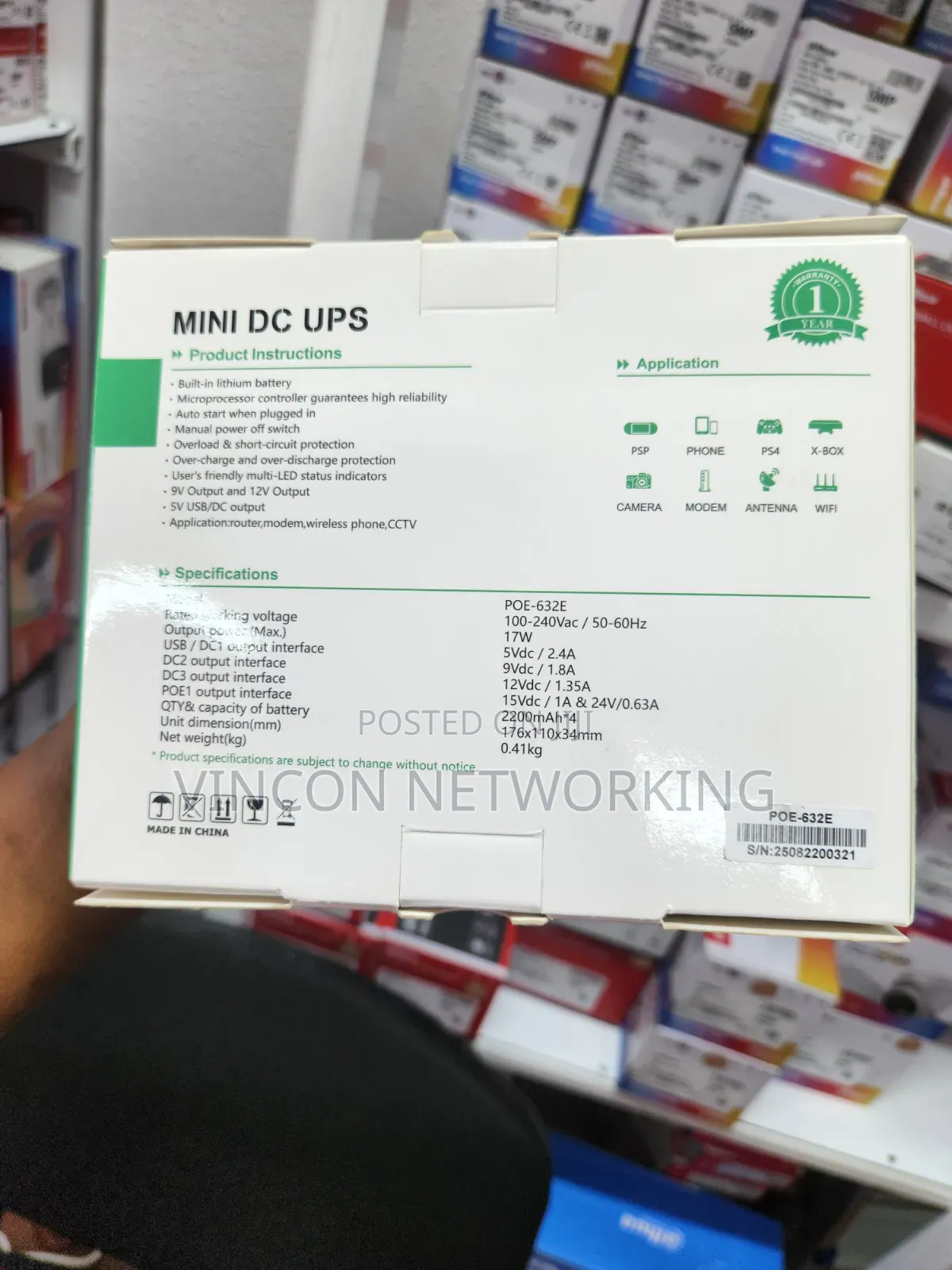 8800 Mah Mini Dc Ups